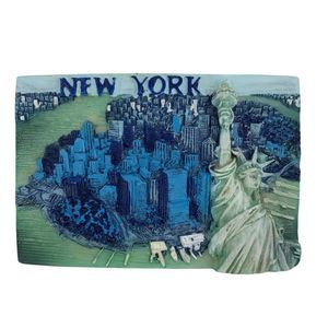 Jay Joshua New York Fridge Magnet Souvenir 0026 3" x 2" 3D Relief